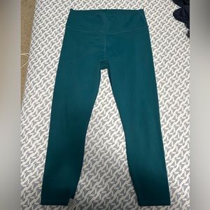 XL Teal Powerhold Fabletics leggings